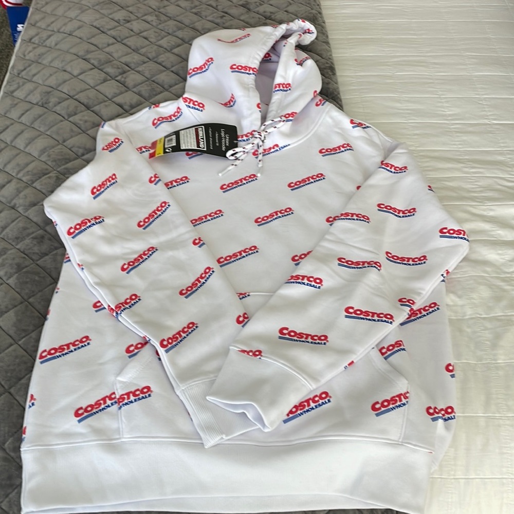 Costco Wholesale Unisex Logo Hoodie, Ladies M, Men’s S, NEW